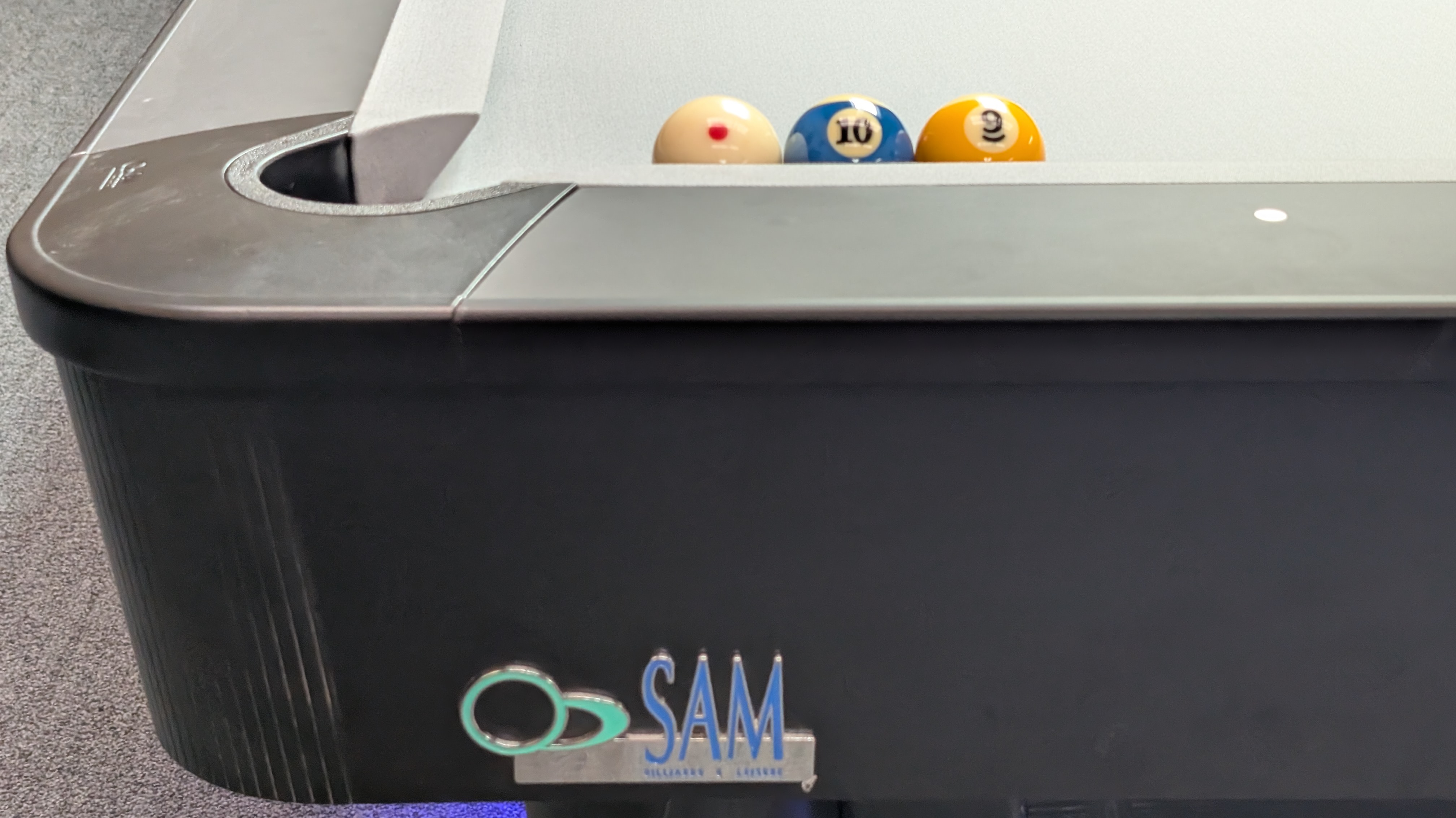Detalle de juego en 109 Pool Room
